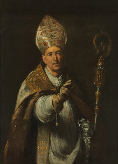 St. Gerardo Sagredo, bisschop van Csanád door Bernardo Strozzi
