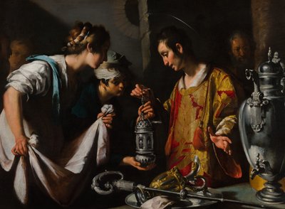  door Bernardo Strozzi