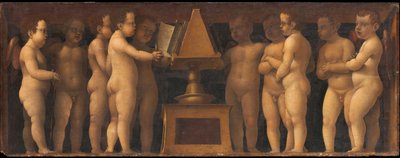 Koor van Engelen, ca. 1500 door Bernardo Zenale