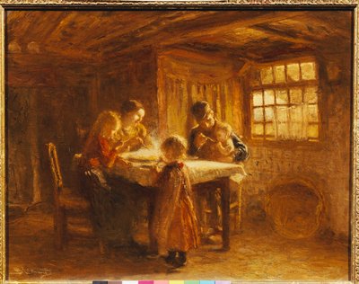 De Familiale Maaltijd door Bernardus Bloomers