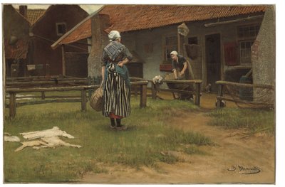 Wasdag door Bernardus Johannes Blommers or Bloomers