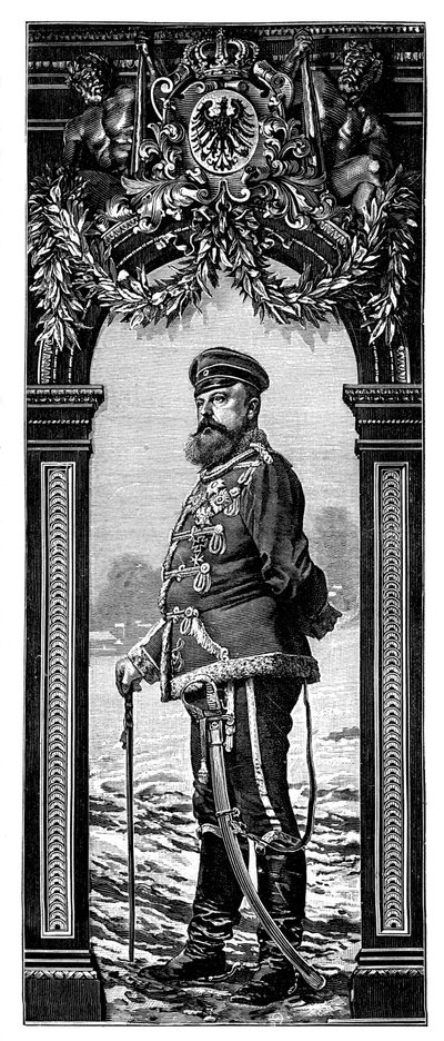 Prins Friedrich Karl van Pruisen, 1900 door Berner