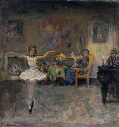 Familie-idylle door Bernhard Dorotheus Folkestad