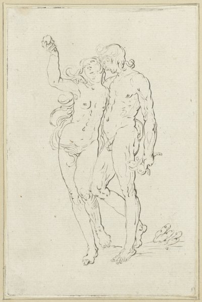 Adam en Eva door Bernhard Schreuder (possibly)