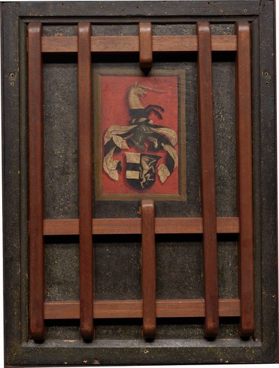 Hans Roth [achteruit]. door Bernhard Strigel