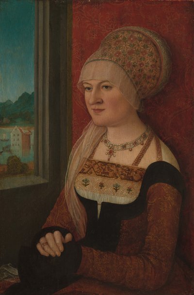 Portret van een vrouw, ca. 1510-15 door Bernhard Strigel