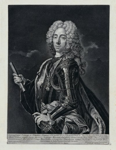 Prins Eugen van Savoye door Bernhard Vogel