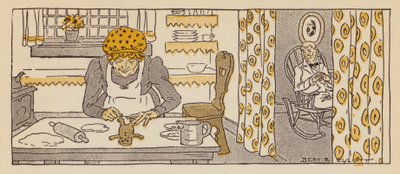 De Peperkoek Man, een New England verhaal door Bert Elliott