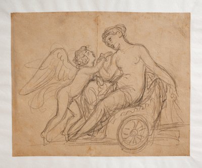 Cupido klaagt bij Venus over een bijensteek door Bertel Thorvaldsen