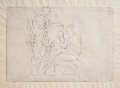 Prometheus en Minerva door Bertel Thorvaldsen