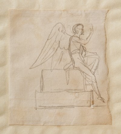 De Engel op het Sarcofaag van Christus door Bertel Thorvaldsen