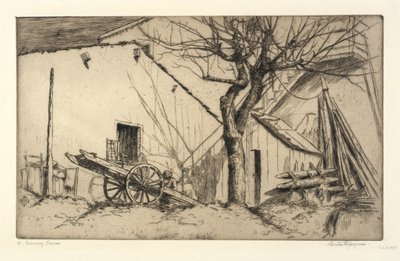 Een zonnig hoekje door Bertha E. Jaques