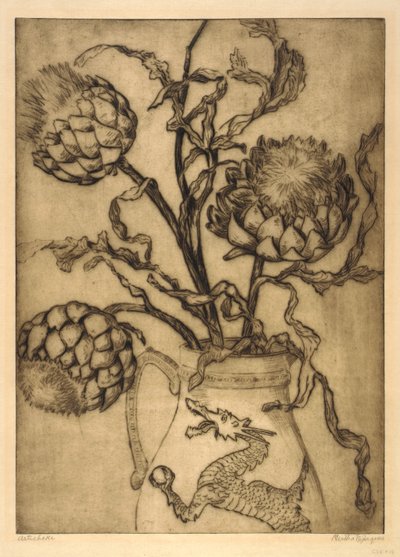 Artisjok door Bertha E. Jaques