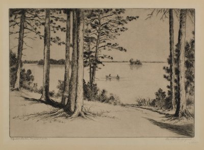 Spider Lake, Wisconsin door Bertha E. Jaques