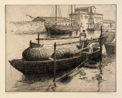 Visser Venetië door Bertha E. Jaques