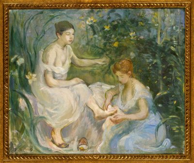 Het Bad door Berthe Morisot