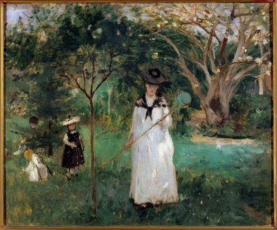 Vlinderjacht door Berthe Morisot