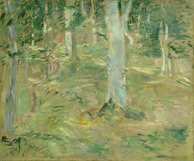 Bos van Compiègne door Berthe Morisot