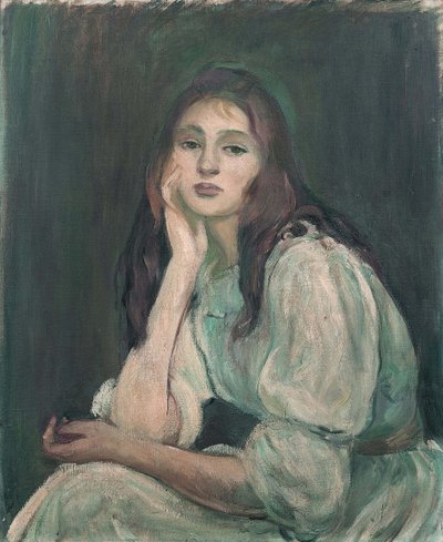 Julie dromend door Berthe Morisot