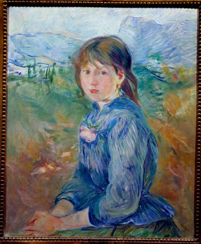 La petite nicoise door Berthe Morisot