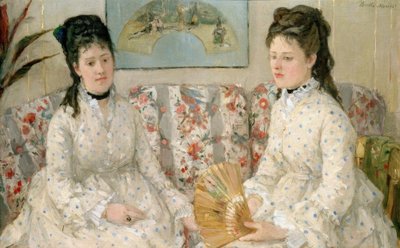 De zusters door Berthe Morisot