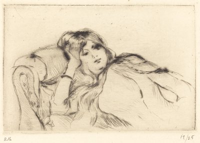 Rust door Berthe Morisot