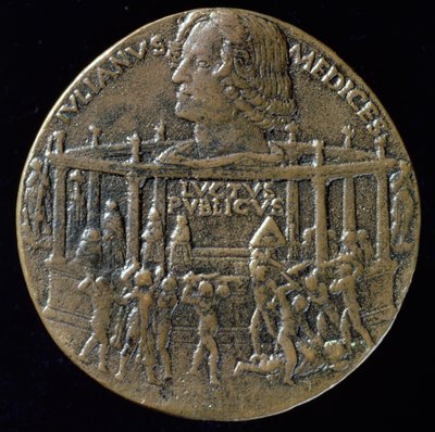 Medaille met het Hoofd van Giuliano De