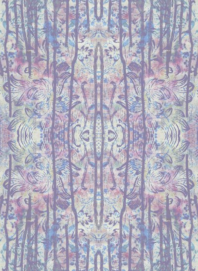 April, 2015 (mixed media digitale print) door Beth Travers