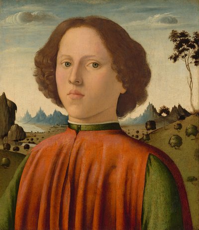 Portret van een jongen door Biagio d