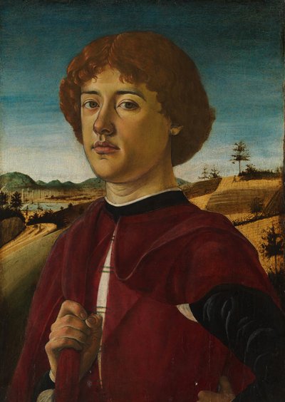 Portret van een Jongeman, waarschijnlijk ca. 1470 door Biagio d