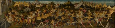 Scipio Africanus verslaat Hannibal, ca. 1470 door Biagio di Antonio