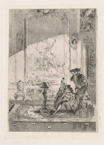 De Vioolles, c. 1874 door Bianchi Mose