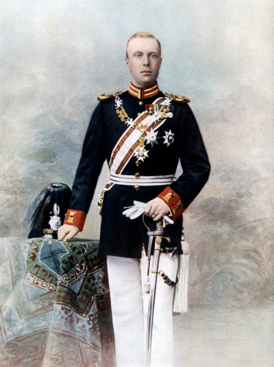 Hertog Hendrik van Mecklenburg, prins van Nederland, eind 19e-begin 20e eeuw door Bieber