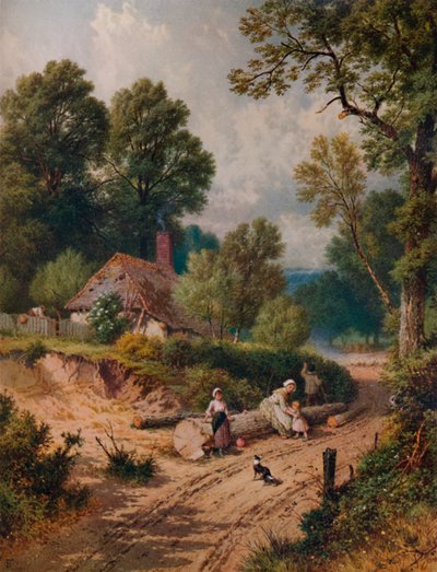 De Groene Laan, 19e eeuw, 1935 door Birket Foster