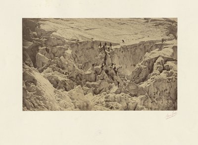 Beklimming van de Mont Blanc door Bisson Frères