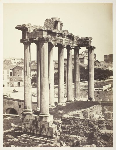 Forum Romanum, Rome door Bisson Frères