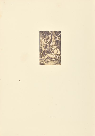 De familie Satyr door Bisson Frères