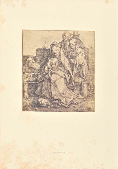 De Heilige Familie door Bisson Frères