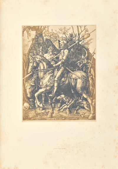 De ridder des doods door Bisson Frères