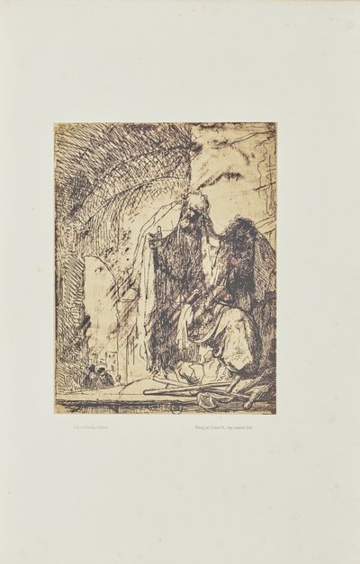 [Petrus en Johannes bij de poort van de tempel]. door Bisson Frères