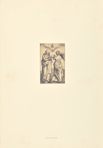 Sint Anna en de Maagd Maria door Bisson Frères