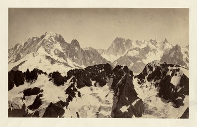[Uitzicht op de Alpen]. door Bisson Frères