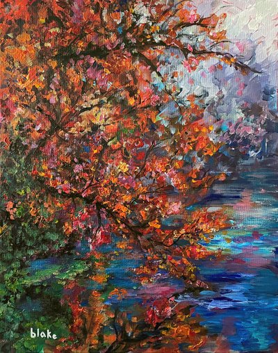 Herfst Rivier, ca. 2021 door Blake Munch