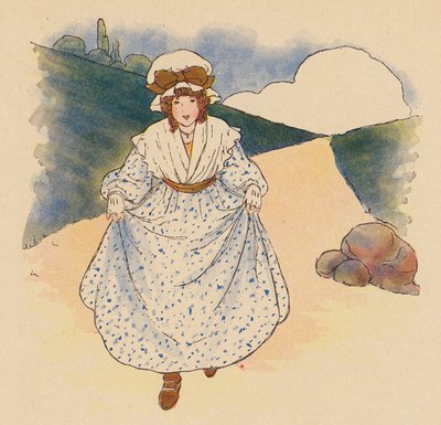 Kinderliedje: Kleine Polly Flinders door Blanche Fisher Wright