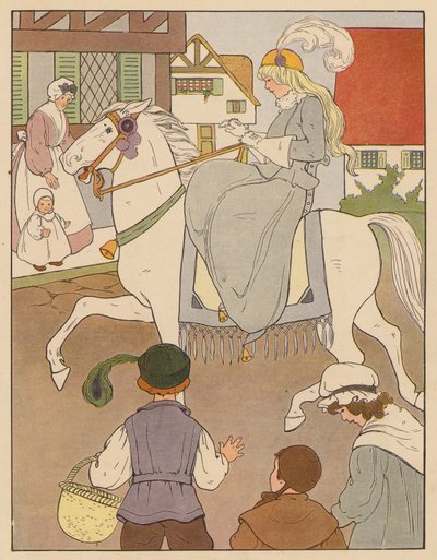 Kinderversje: Ride a Cock-Horse to Banbury Cross door Blanche Fisher Wright