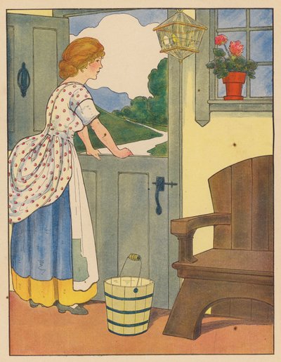 Kinderliedje: De bos blauwe linten door Blanche Fisher Wright