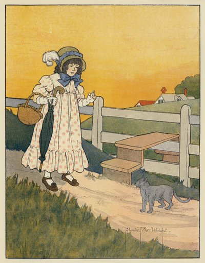 Poes en koningin door Blanche Fisher Wright