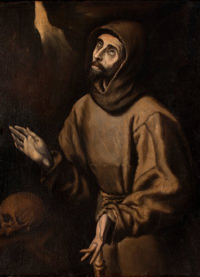 De extase van Sint Franciscus van Assisi door Blas Muñoz