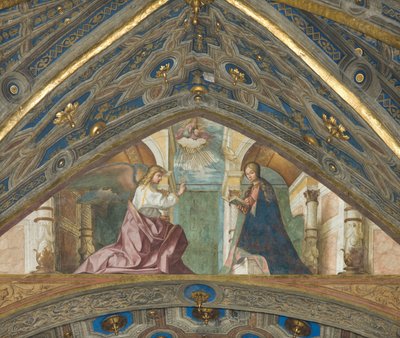 Sopraankondiging, Boccaccio Boccaccino, Aankondiging 1506-07 door Boccaccio Boccaccino