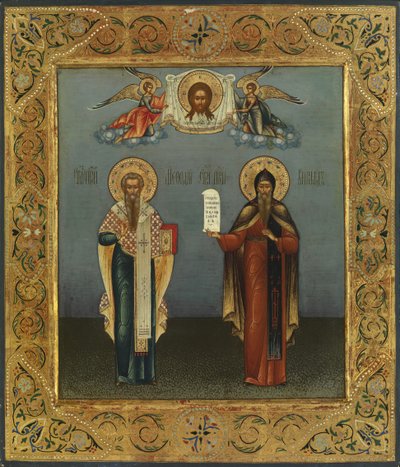 Heiligen Cyrillus en Methodius door Bogatenko